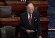Sen. Grassley recognizes Iowa History Month