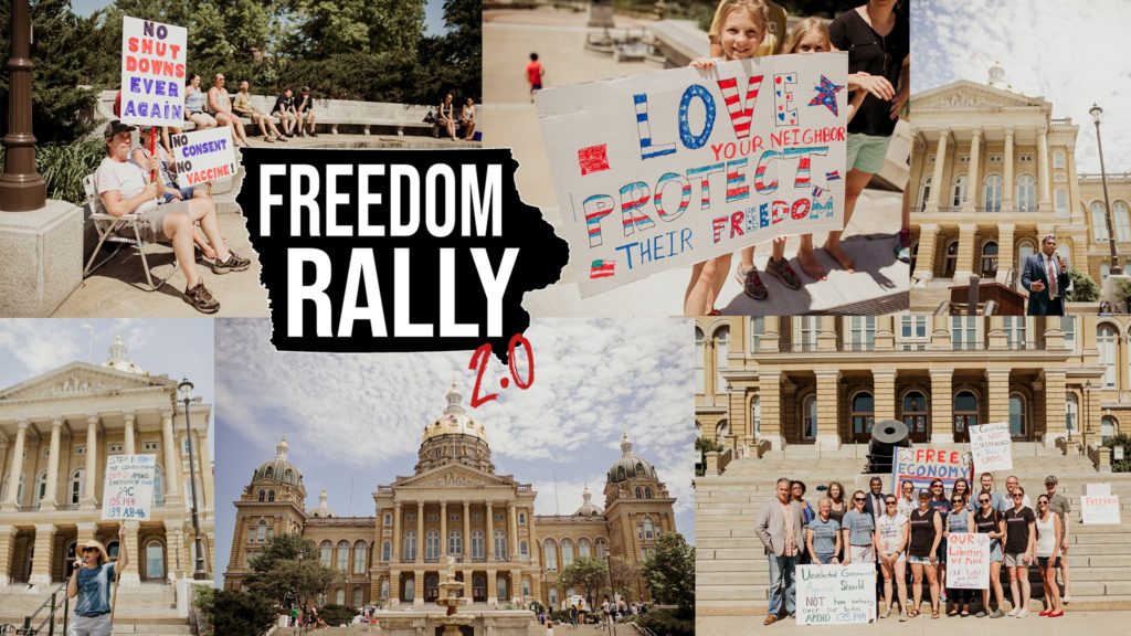 Freedom Rally 2.0 scheduled for MONDAY at Iowa Capitol The Iowa Standard