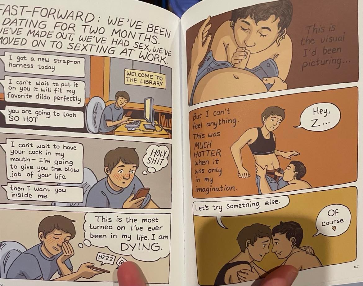 SHOCKING: Images from book 'Gender Queer,' which is stocked in school  libraries across Iowa - The Iowa Standard